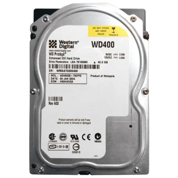 wd400eb-75cpf0 Western Digital