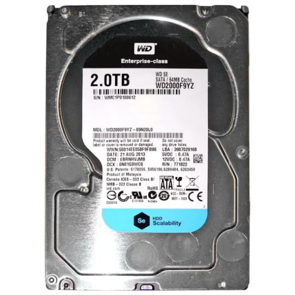 WD2000F9YZ Western Digital