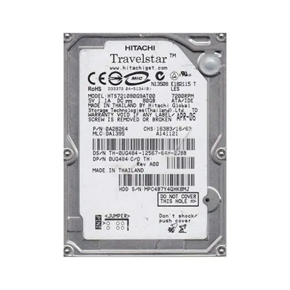 HTS721080G9AT00 Hitachi
