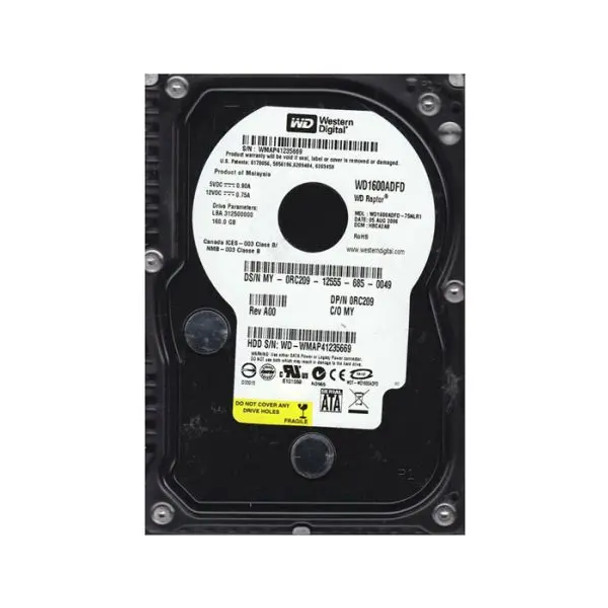 WD1600ADFD-75NLR1 Western Digital