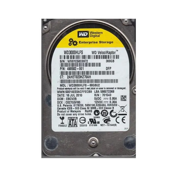 WD3000HLFS-60G6U2 Western Digital