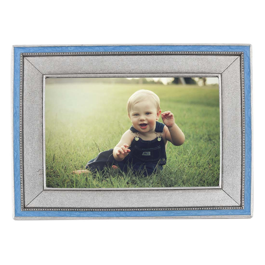 Federal / Blue 4x6 Frame - Danforth Pewter - Made in USA