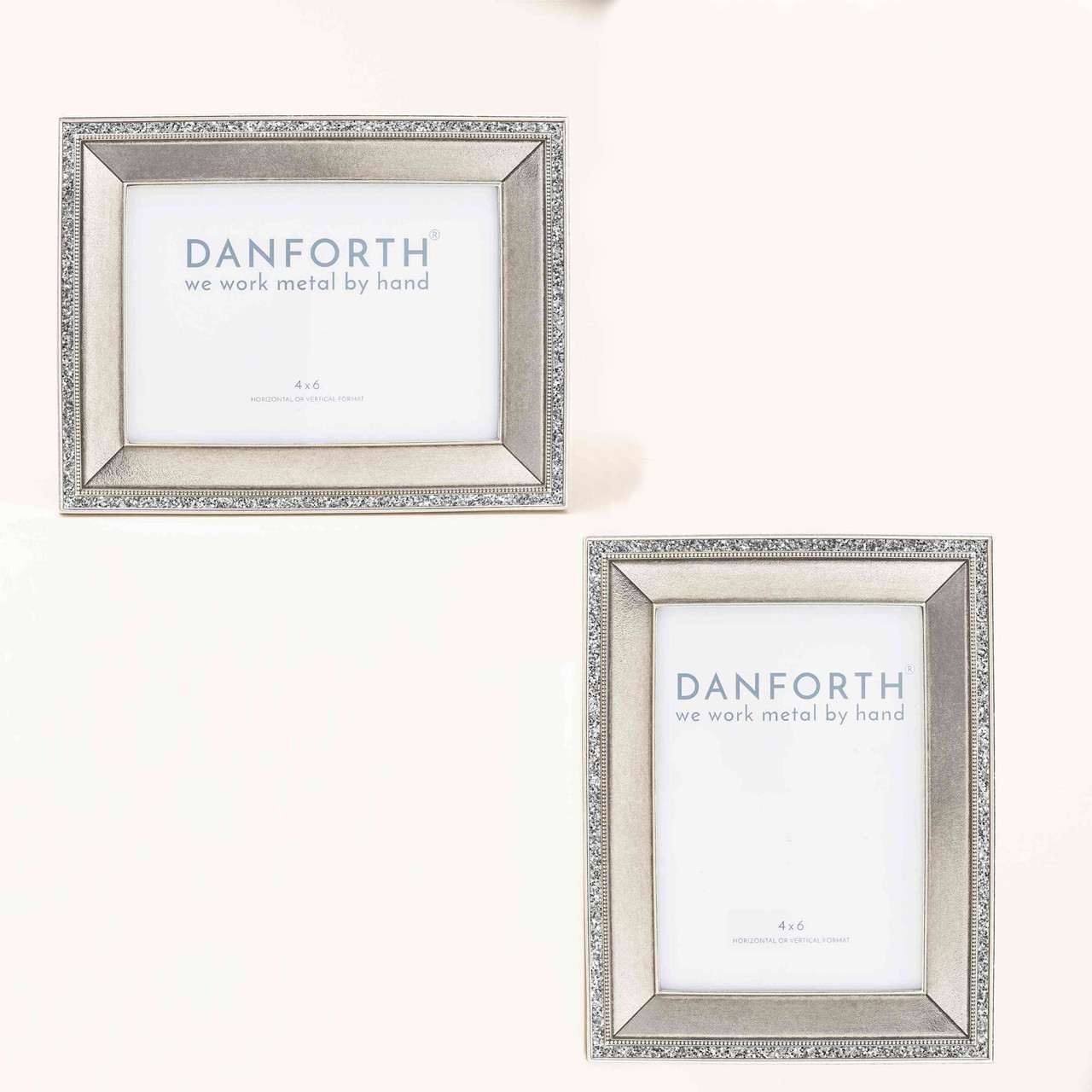Federal / Silver 4x6 Frame - Danforth Pewter - Made in USA