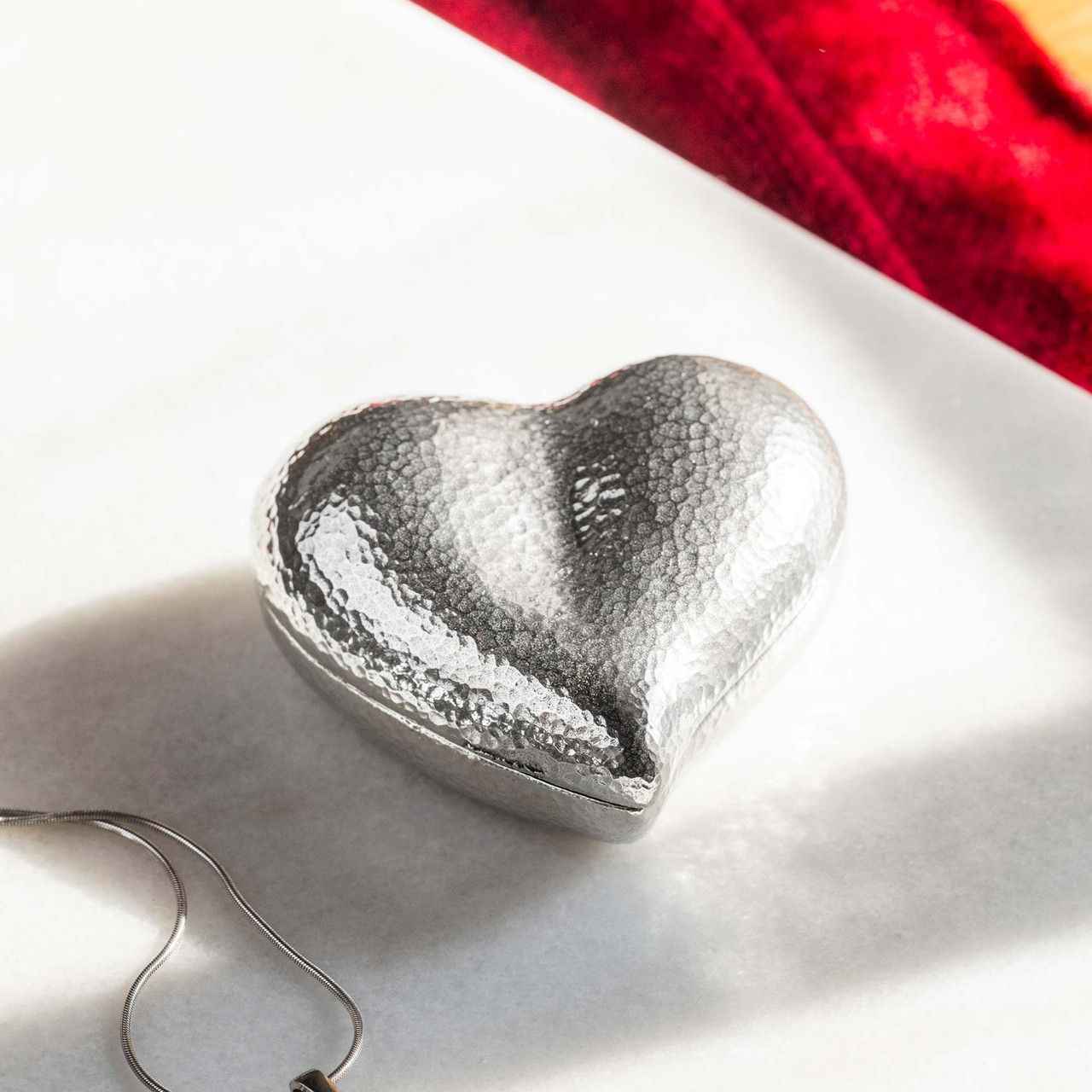Heart Treasure Box | Danforth Pewter USA