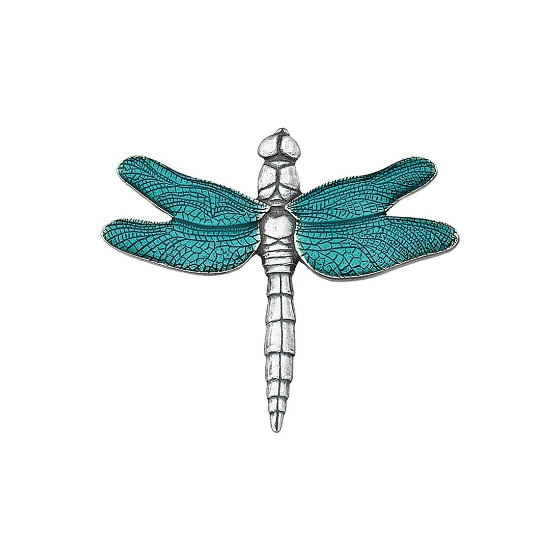 Dragonfly / Teal Magnet - Danforth Pewter - Made in USA