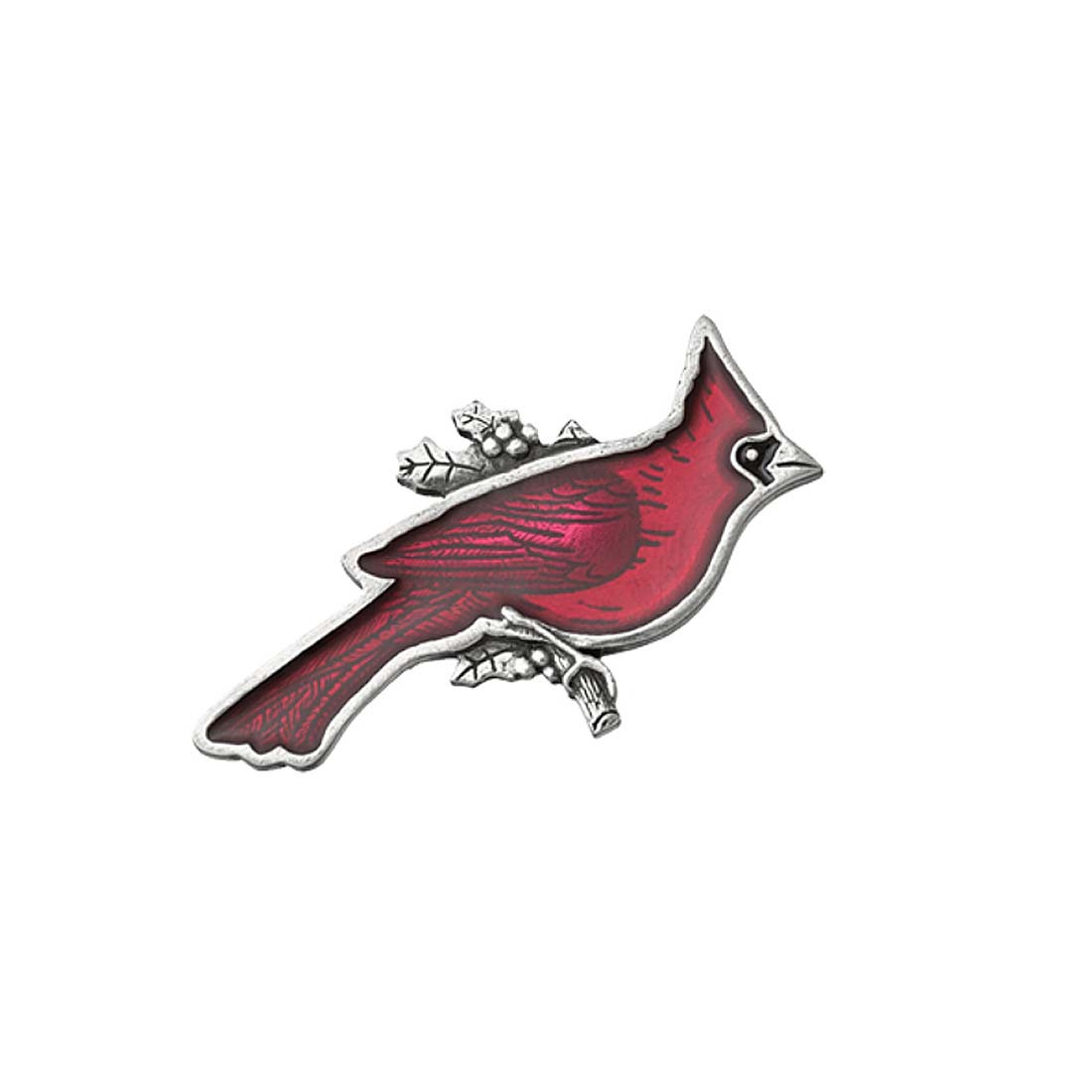 Danforth Pewter Cardinal Magnet