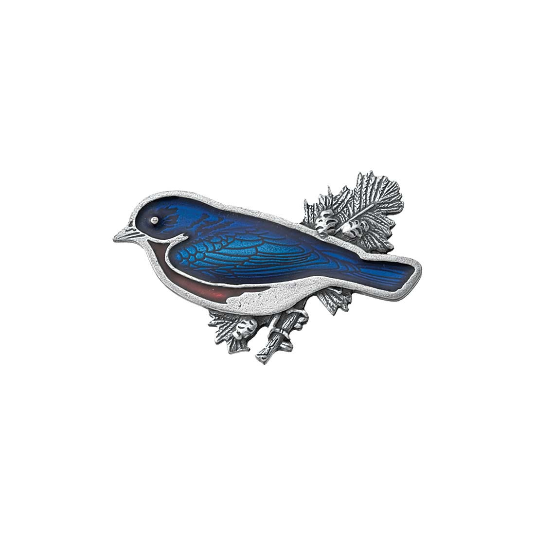 Bluebird Magnet - Danforth Pewter - Made in USA
