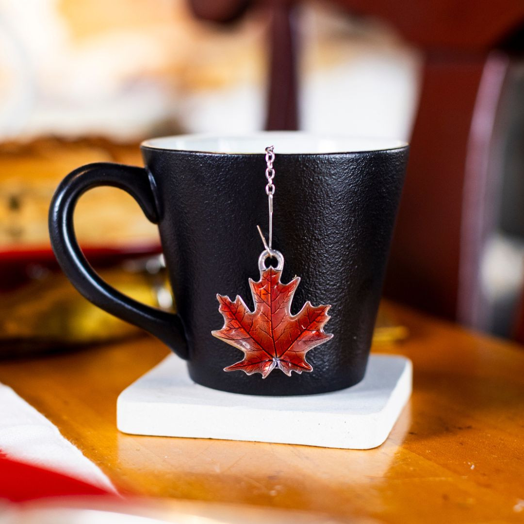 Autumn Maple Leaf Tea Infuser