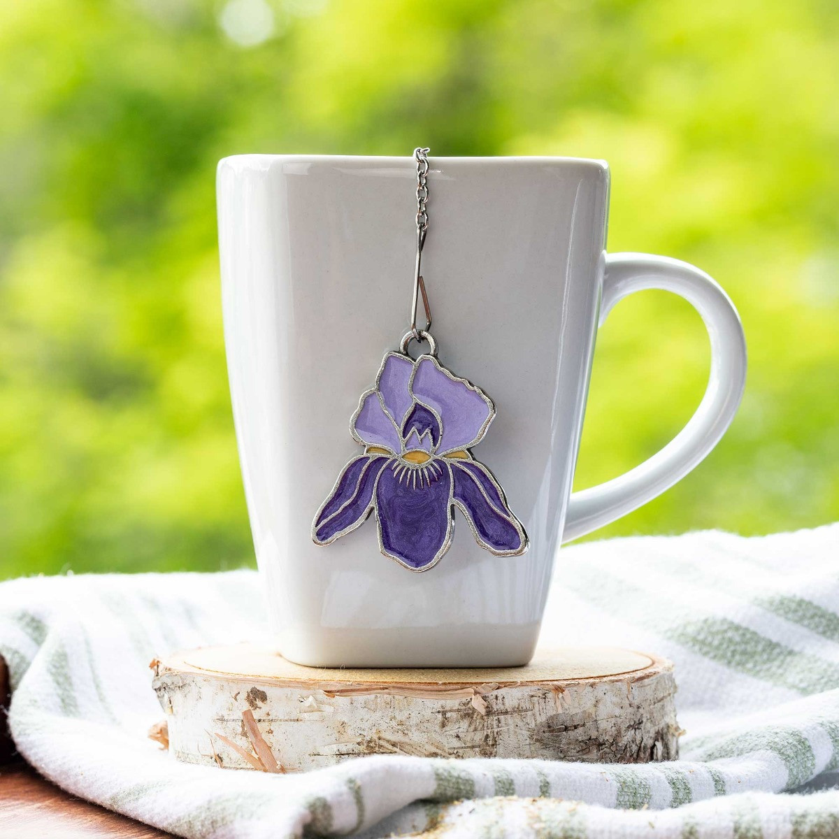 Danforth Pewter Iris Tea Infuser