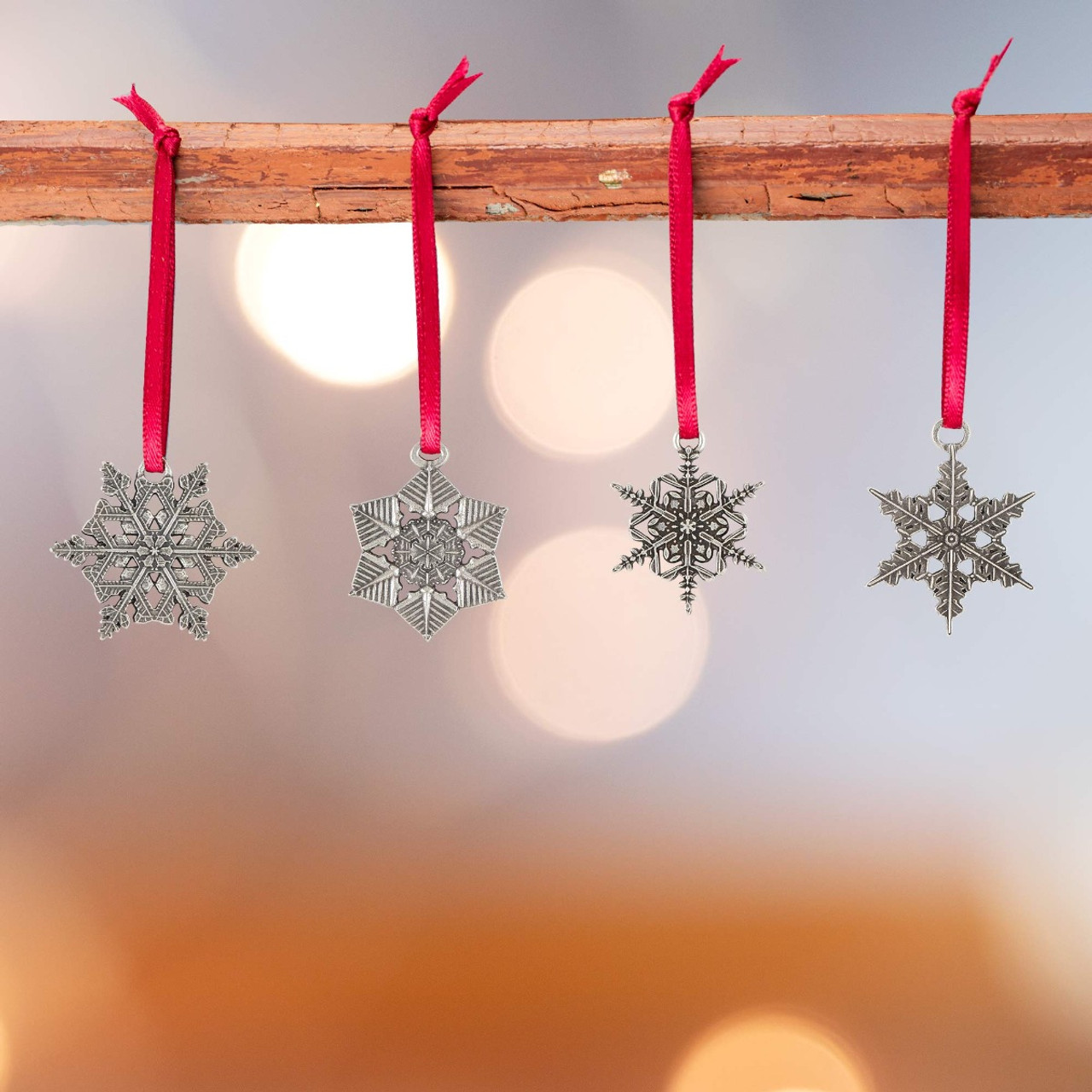 Small Snowflake Ornaments (various styles) – RJG Pyrography