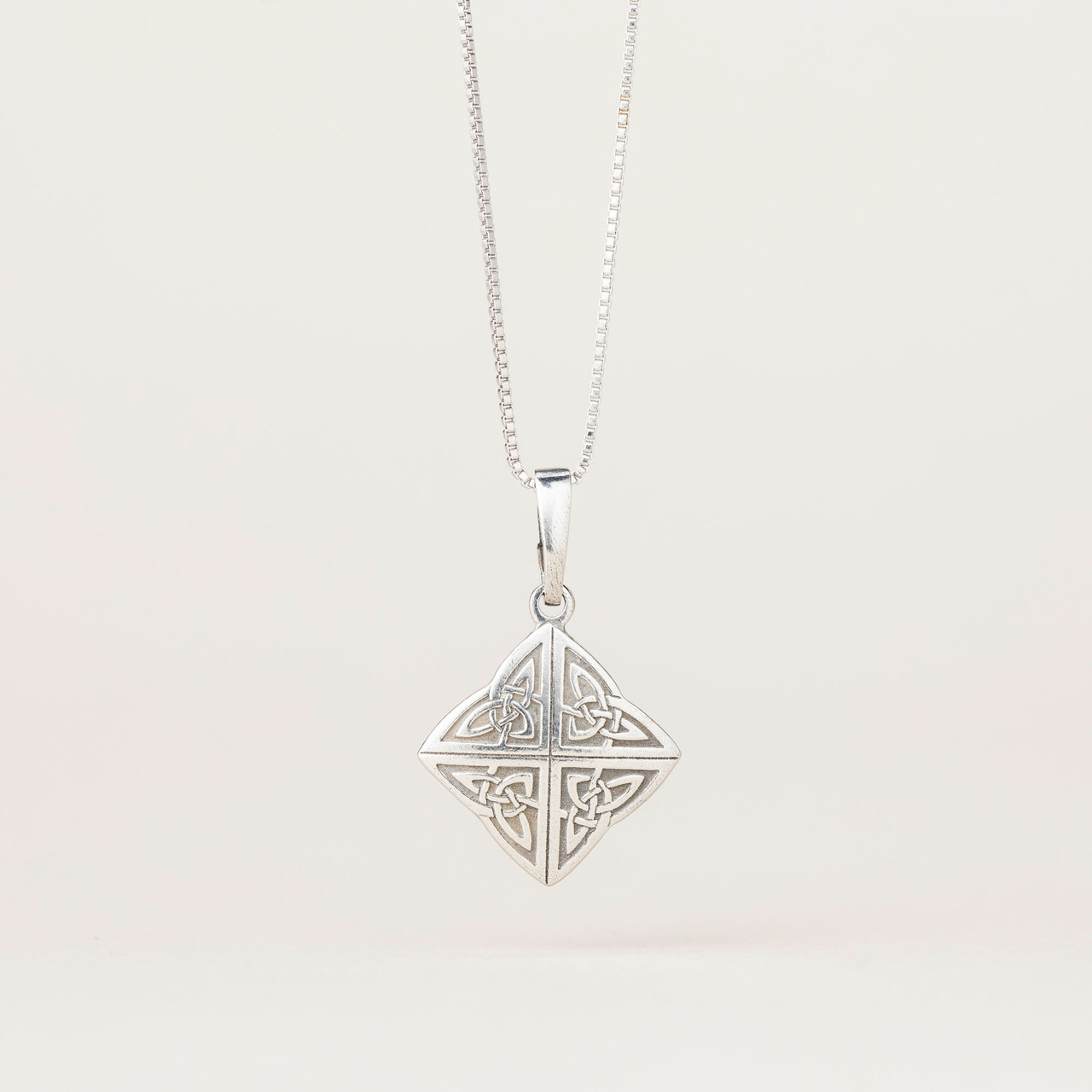 Celtic Knot Necklace - Danforth Pewter - Made in USA