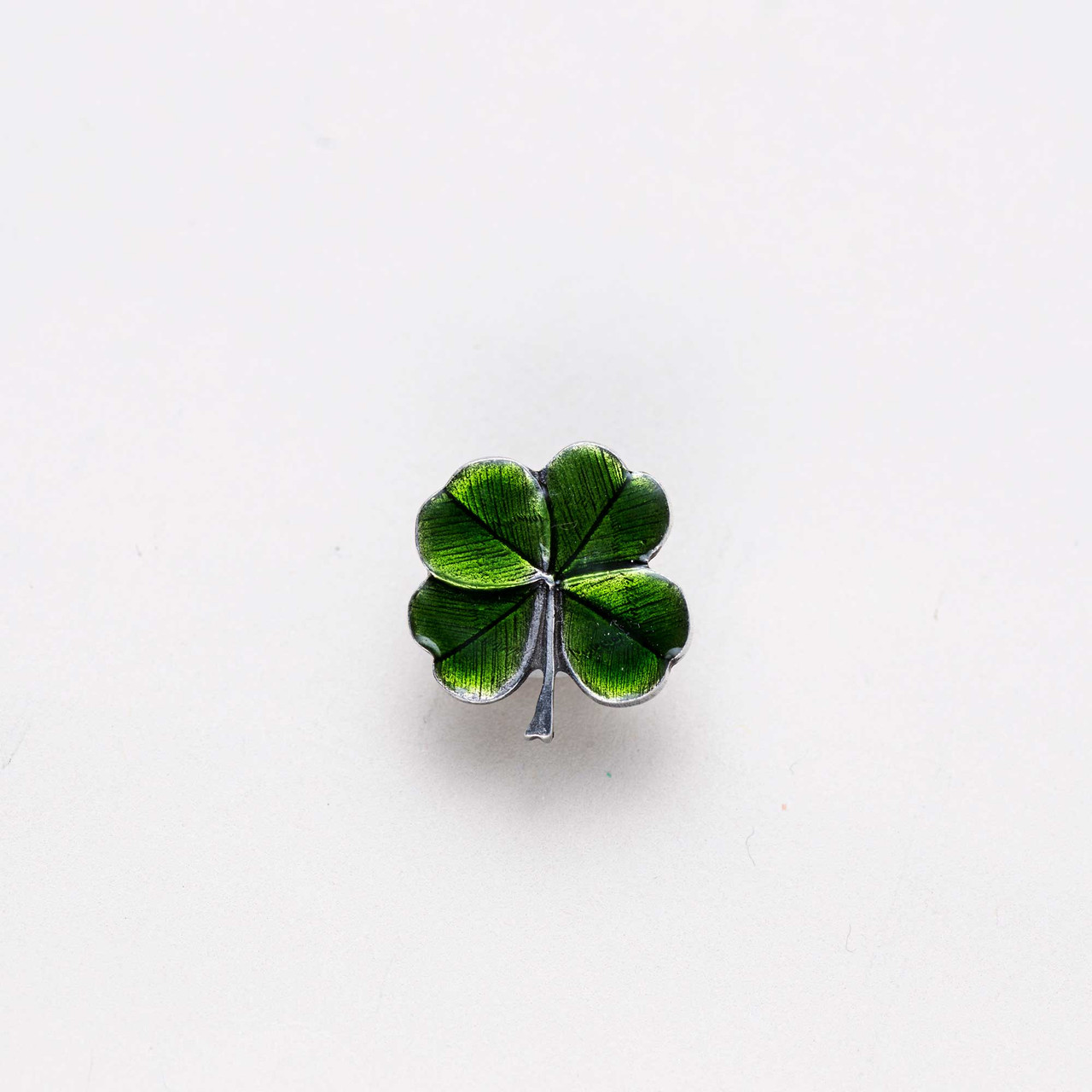 Green Four Leaf Clover Pin - 4 Leaf Clover Lapel Pins