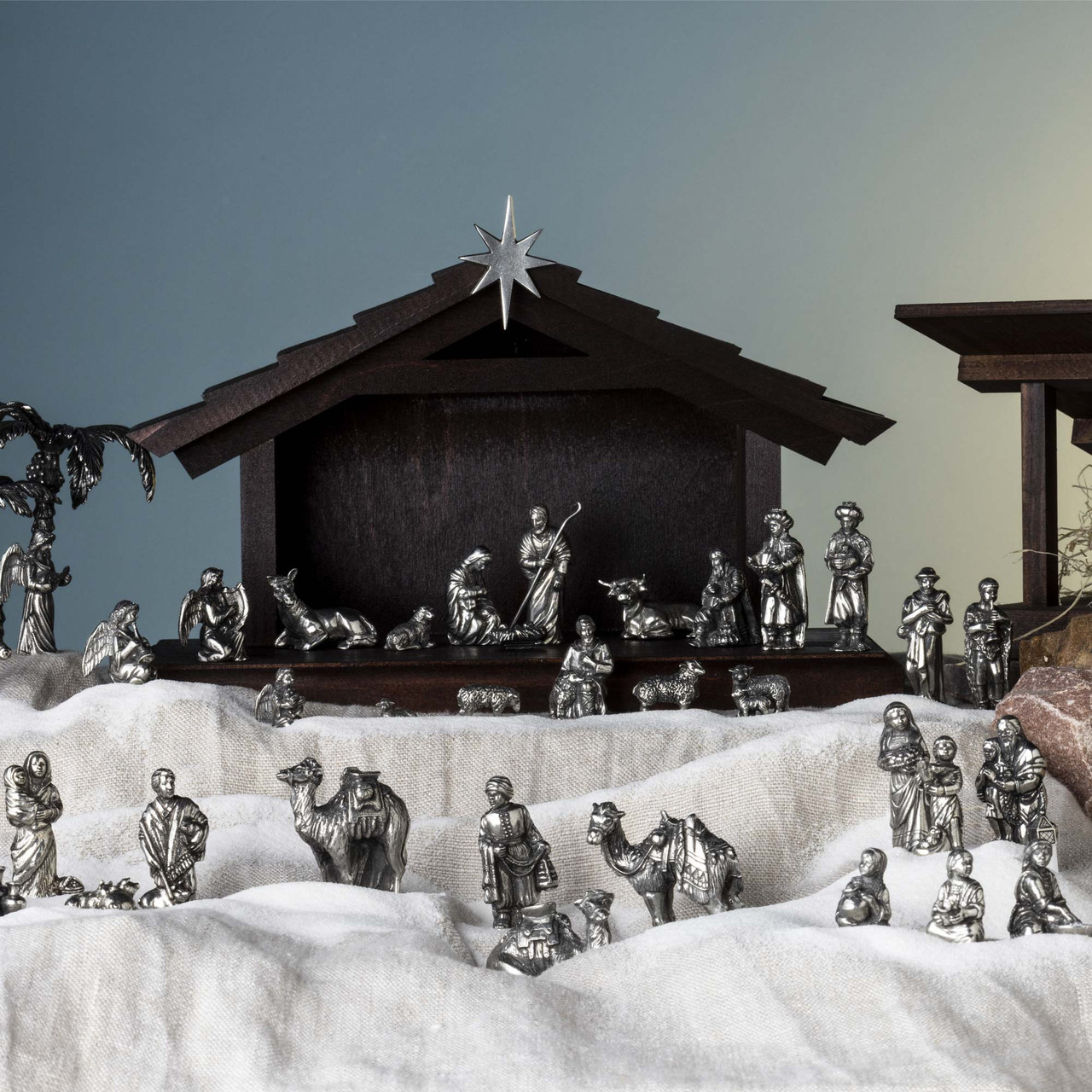 Complete Nativity Collection - Danforth Pewter - Made in USA