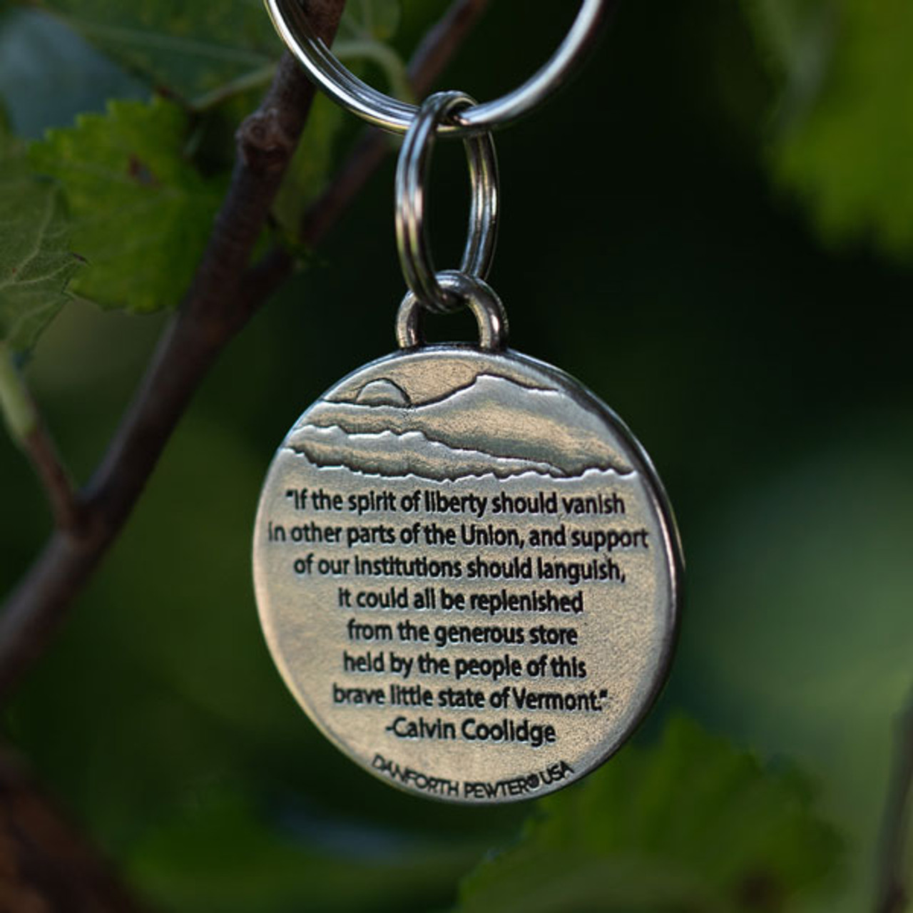 Vermont Strong Keyring  Flood Relief Fundraising Keychain