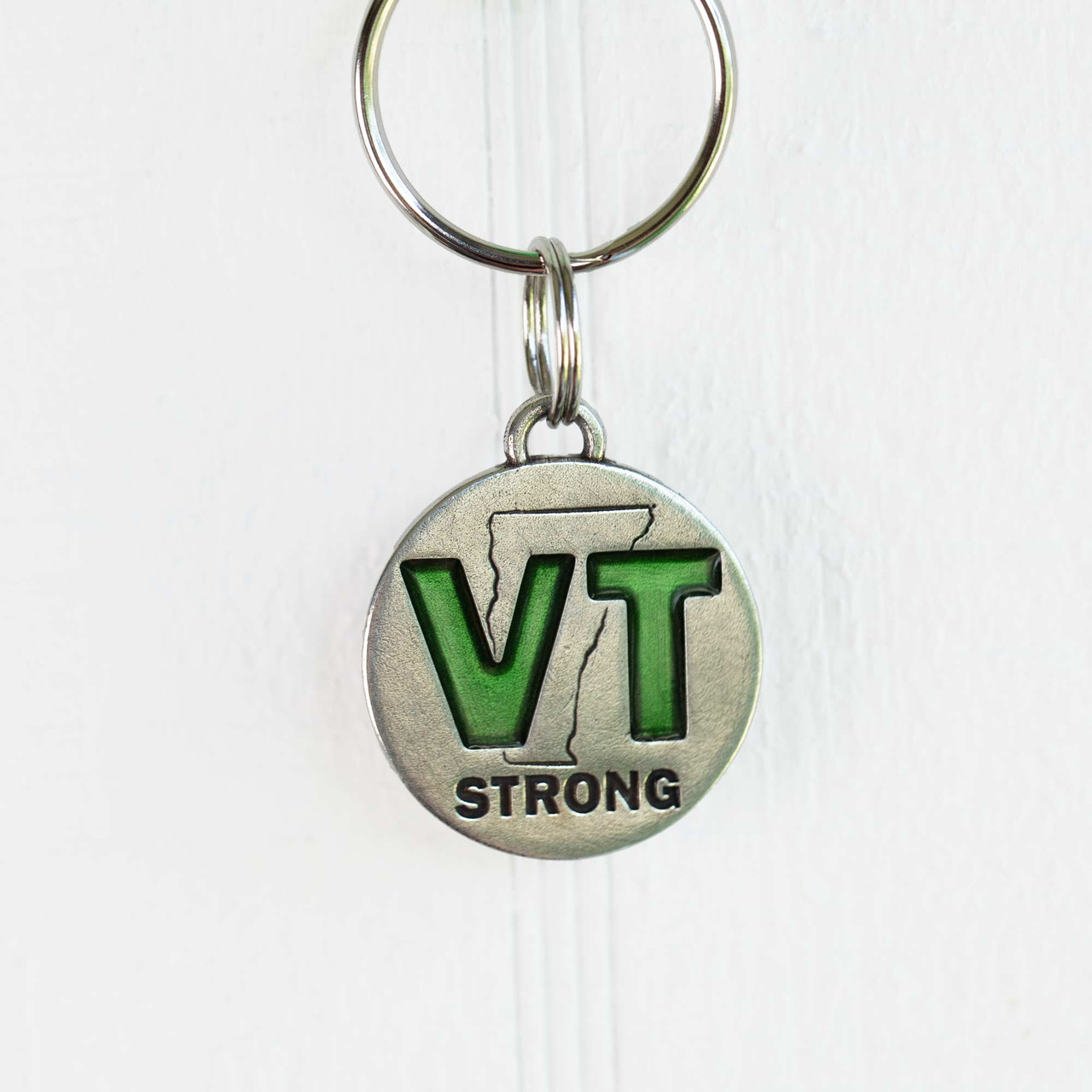 Vermont Strong Keyring  Flood Relief Fundraising Keychain