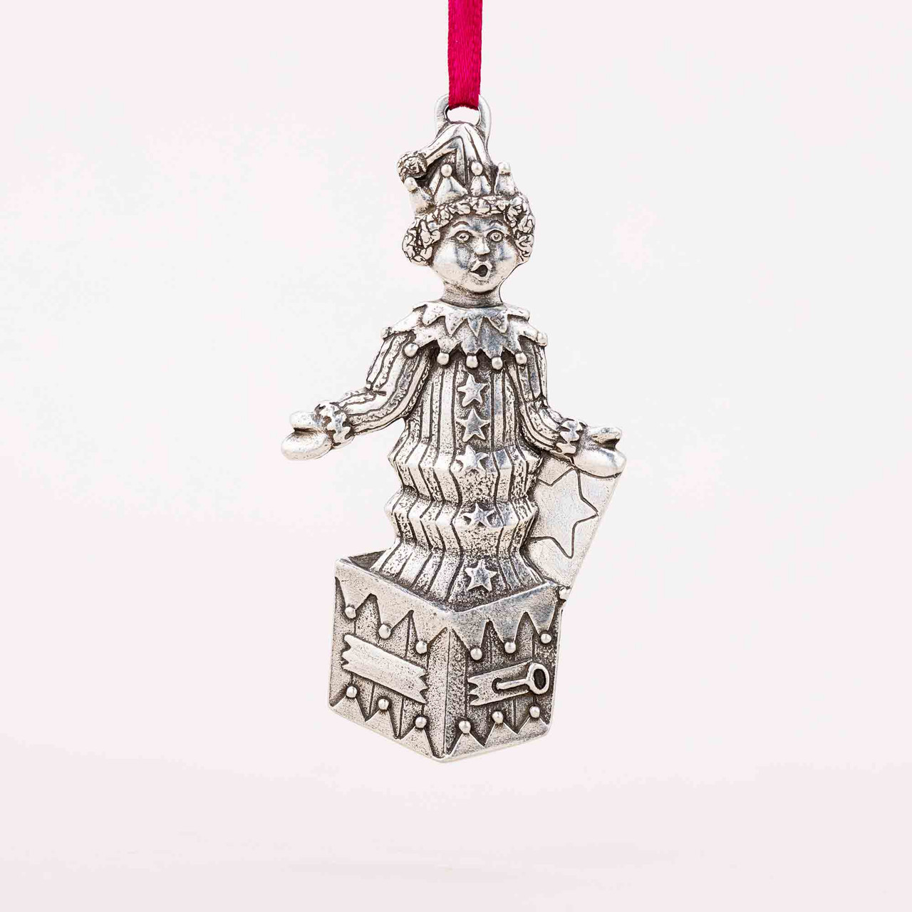 Jack In The Box Ornament - Danforth Pewter - Made in USA