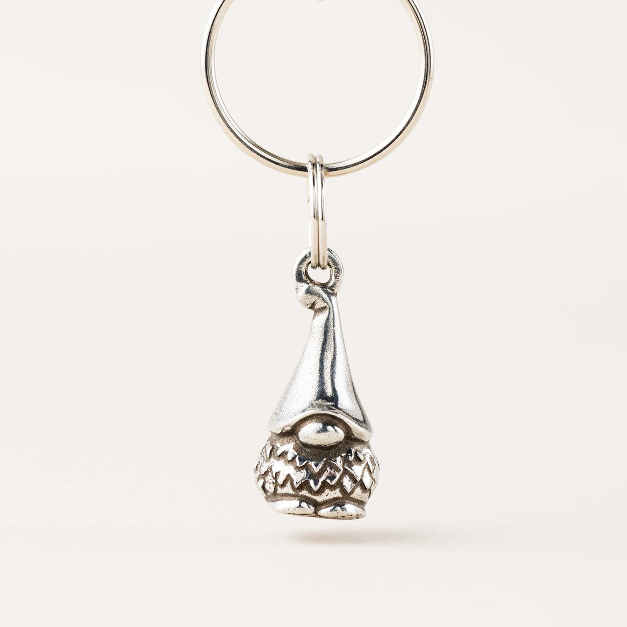 Gnome Pet Key chain| Danforth Pewter USA