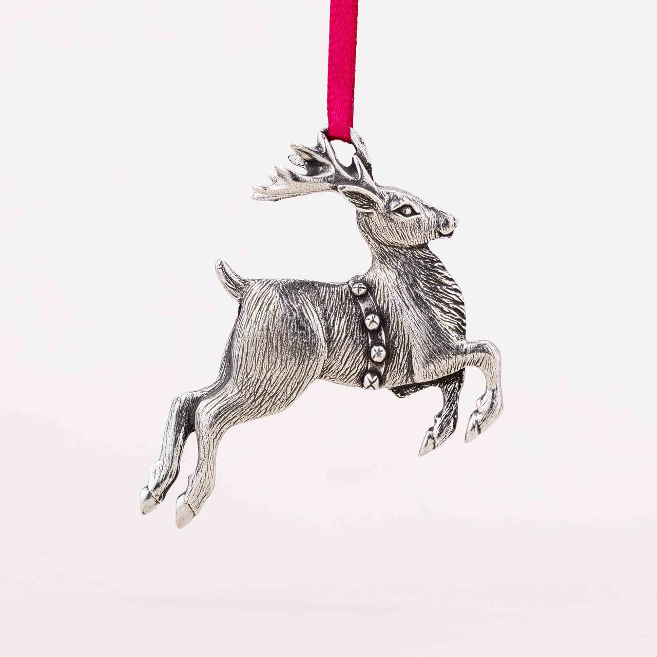 Danforth Pewter Reindeer Annual Ornament