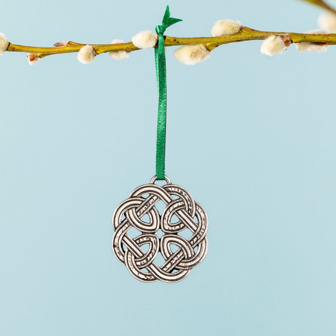 Celtic Fatherhood Knot Ornament Danforth Pewter USA