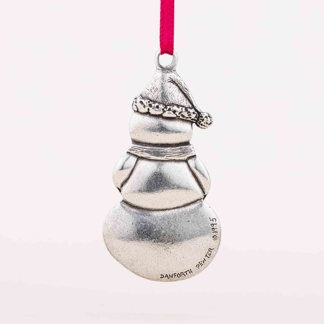 Snowman Ornament - Danforth Pewter - Made in USA