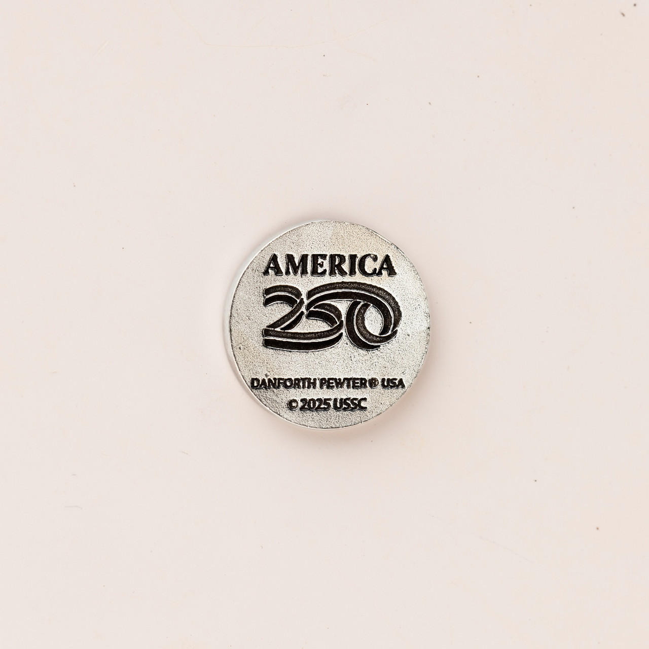 America250 God Bless America Pocket Coin - Danforth Pewter