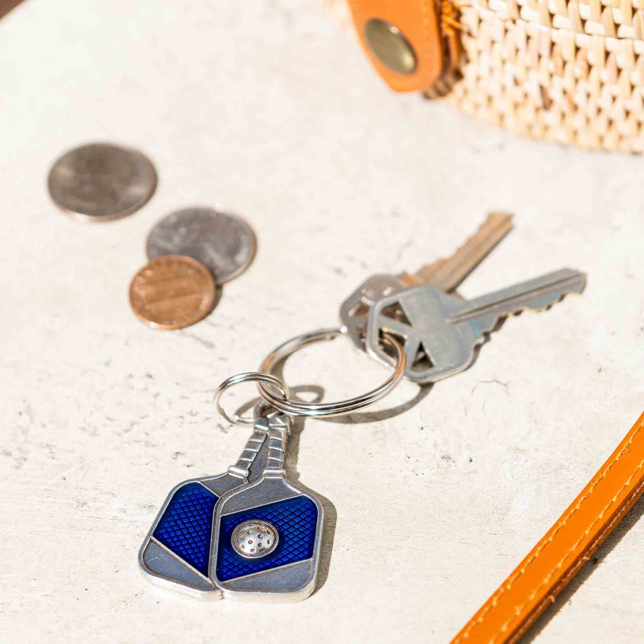 Lucky Shot Keyring - Danforth Pewter