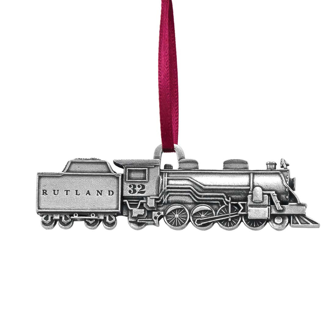 Rutland Train Ornament - Danforth Pewter - Made in USA