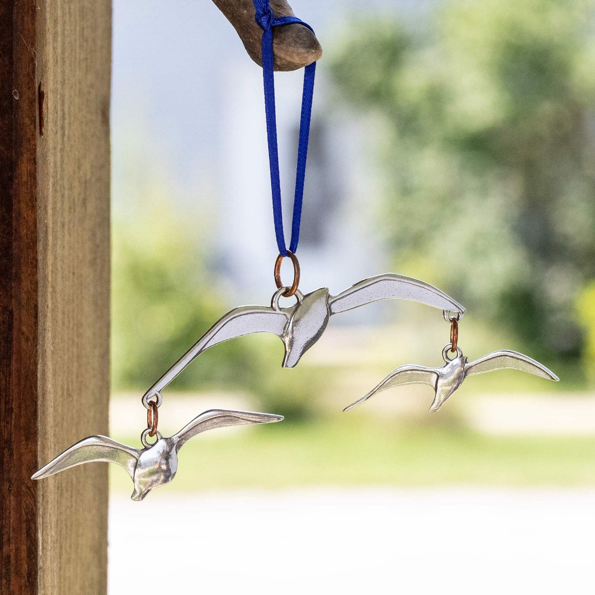 Seagulls Ornament - Danforth Pewter - Made in the USA