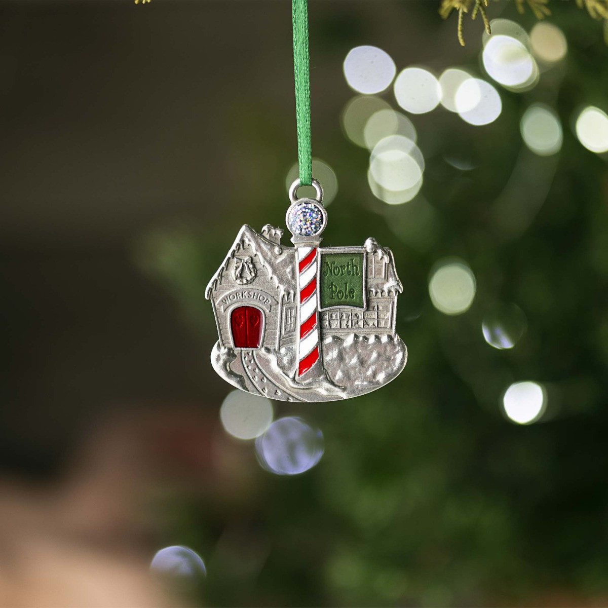 Danforth - Santa's Workshop 2022 Annual Ornament - Made in the USA