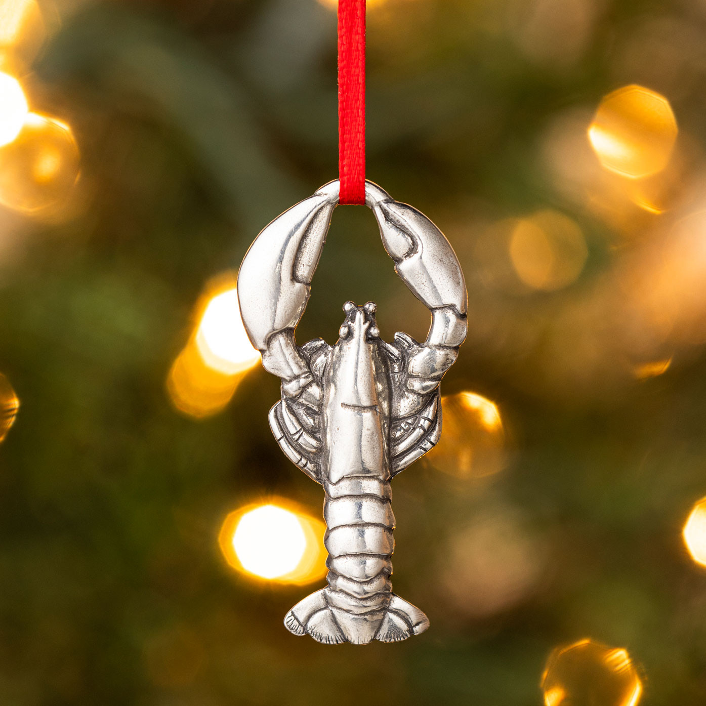 Lobster Ornament Danforth Pewter
