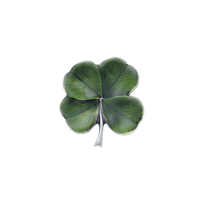 Clover / Green Magnet - Danforth Pewter - Made in USA