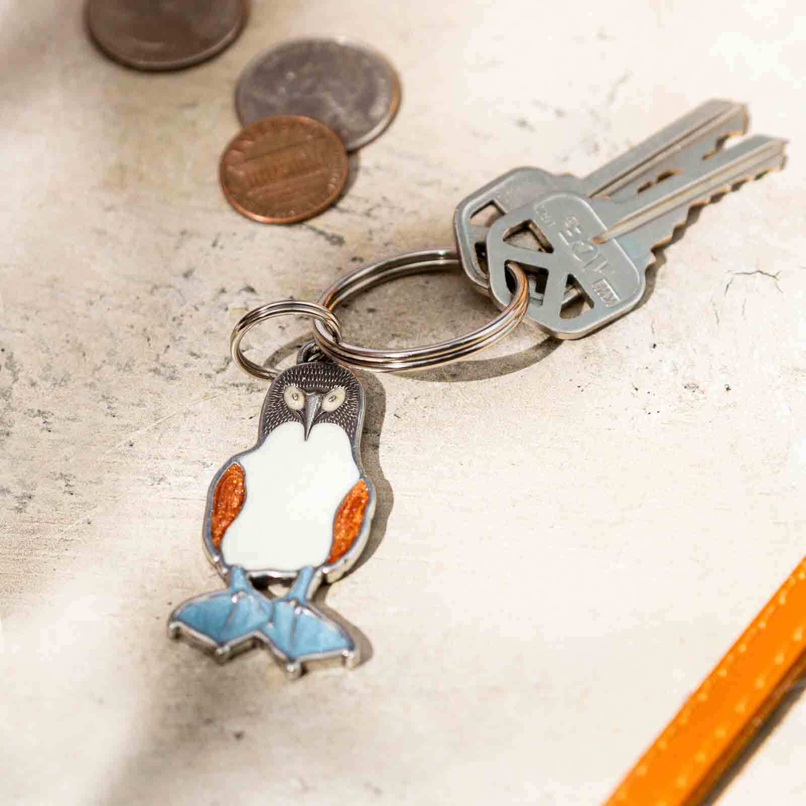 Blue-footed and key ready.