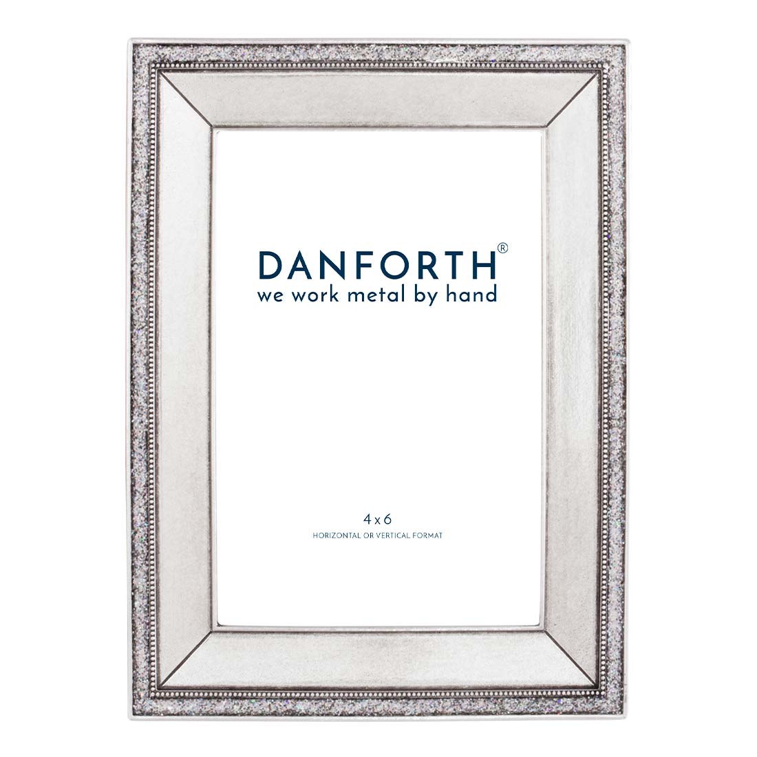 Federal / Silver 4x6 Frame - Danforth Pewter - Made in USA