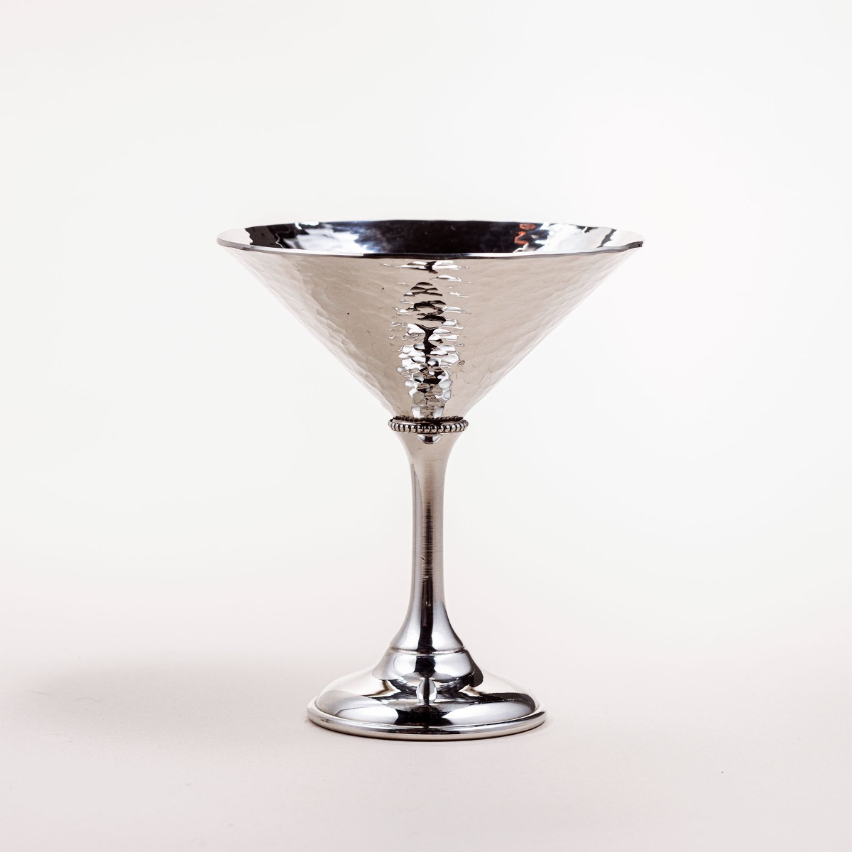 The Middlebury Martini | Handcrafted Pewter Martini Glass