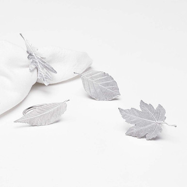 Leaf Napkin Rings