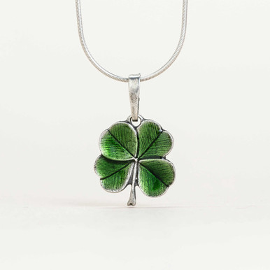 Madsy Four Leaf Clover Charm Necklace