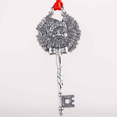 Danforth - Santa's Key Pewter Ornament