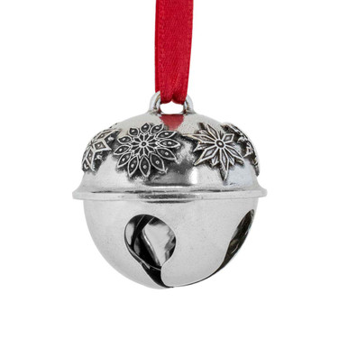 s*i様 NATALDESIGN BELL INSIDE FREMONT / Y Sleigh Bell Ornament - Danforth Pewter - Made in USA