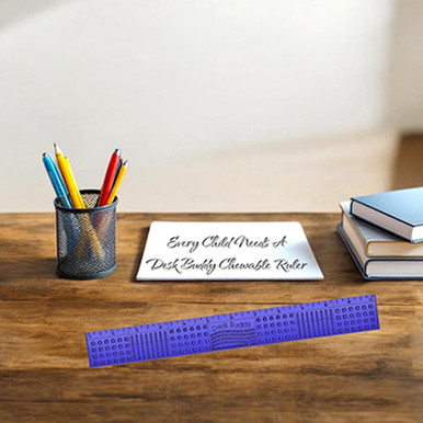 Desk Buddy Chewable Tactile Ruler