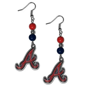 Atlanta Braves Earrings Dangle Style CO Z157-5460337284 Atlanta Braves Earrings Dangle Style CO Z157-5460337284