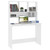  Desk White Engineered Wood Medium Desk Rectangular Modern A949-800387