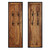 Coat Rack Acacia wood with natural grain patterns A949-246232