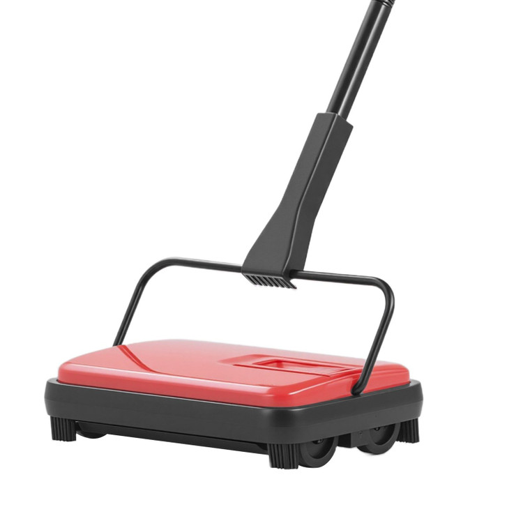 Carpet Sweeper Manual, Floor Sweeper with 300 ml Dustbin Capacity Easy to Empty, 6.7 inch Cleaning  E415-GSQSQBDDBDDS2GNIQ001V0