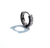 6.5mm Eternity Hoop w/Black Onyx