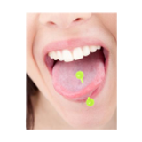 Bioplast Tongue Barbell Flexible  w/ Screw on Bal ends