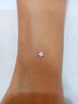 6 Petal Flower Dermal Jewellery