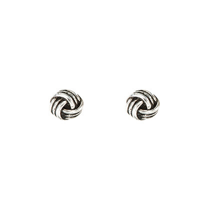 Surgical Steel Love Knot  Ear Studs