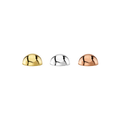 Half Ball Threaded Stud w/ post