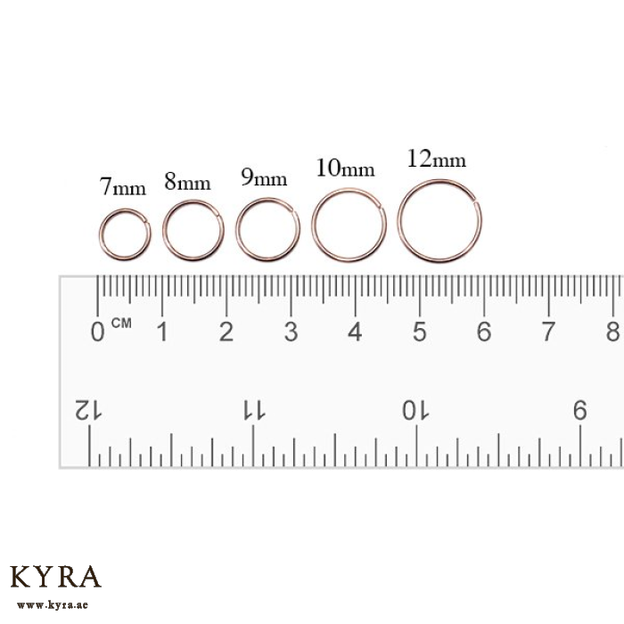 Open Ended Ring Size Chart