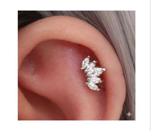 5 CZ Titanium Lotus Threaded Top w/Flatback Post